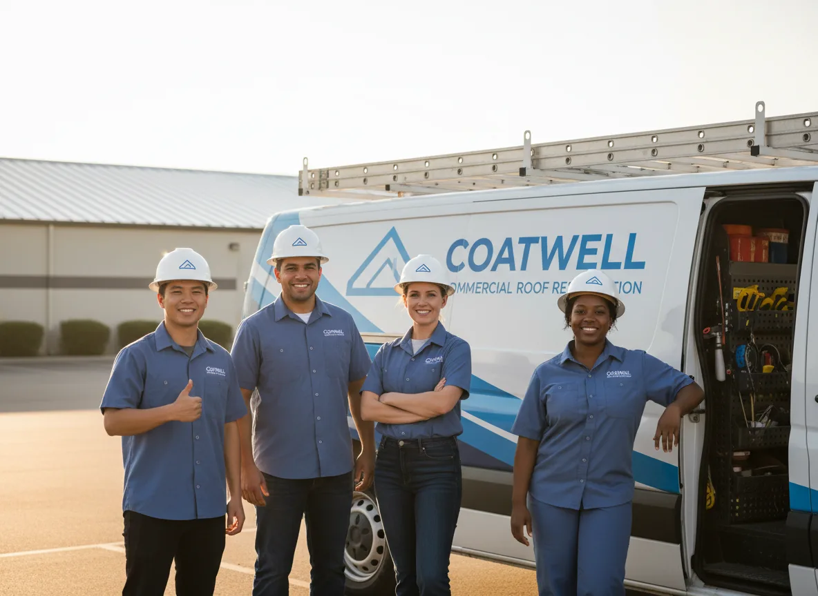 Commercial roof coating company in Barry, IL